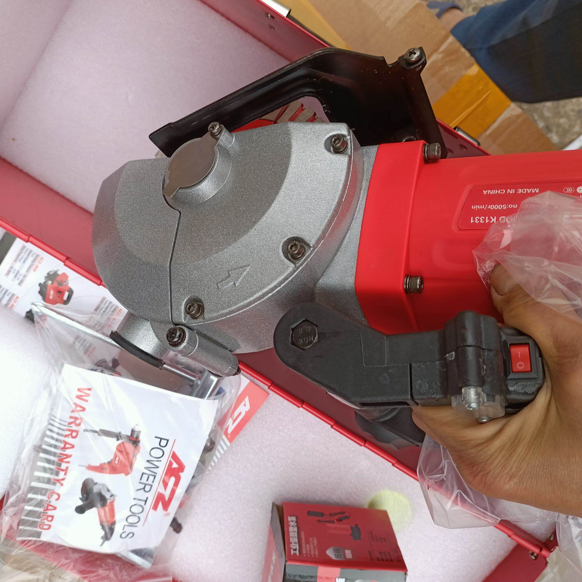 Máy cắt rãnh tường 5 lưỡi ACZ -K1331