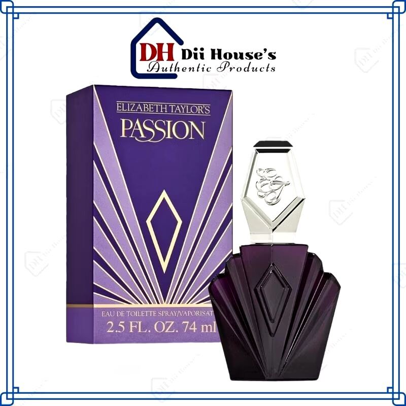 Nước Hoa Nữ Elizabeth Taylor Passion Eau De Toilette EDT 74ml.