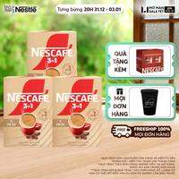 [October Promotion] Combo of 3 Boxes of Nescafé 3in1 Instant Coffee Milk Cream Flavor 20 Packs