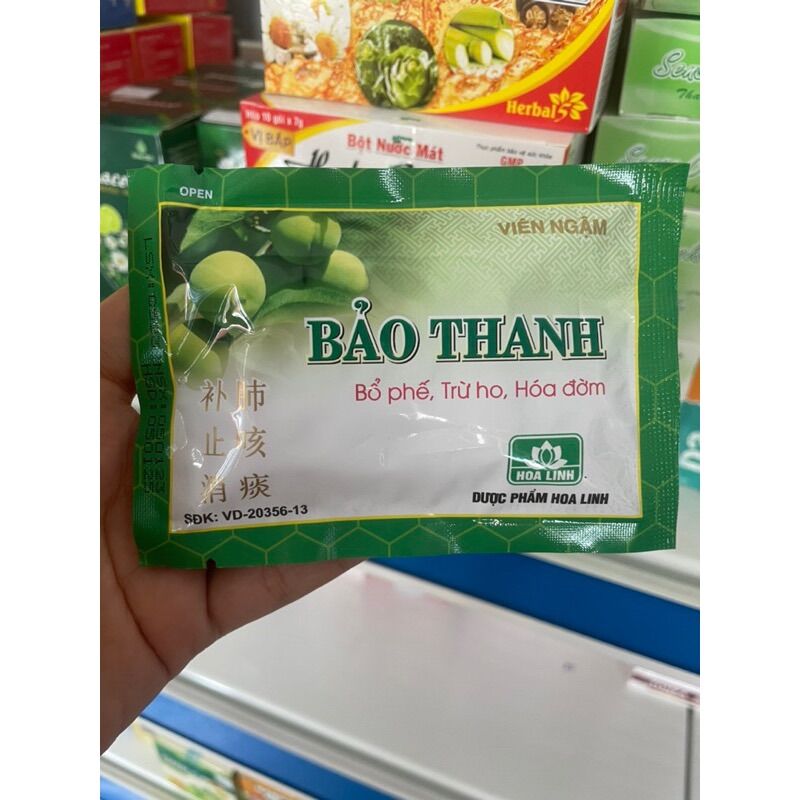 Viên Ngậm Bảo Thanh - gói 5viên