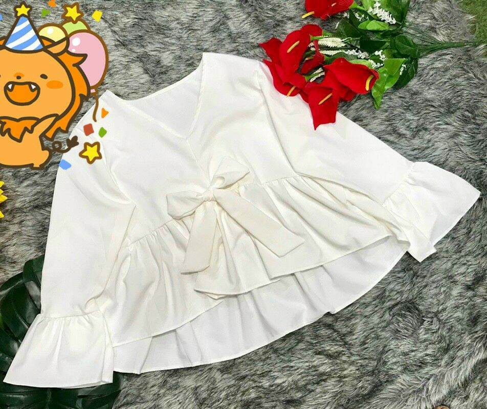 ÁO BABYDOL CỘT NƠ PHÍA TRƯỚC