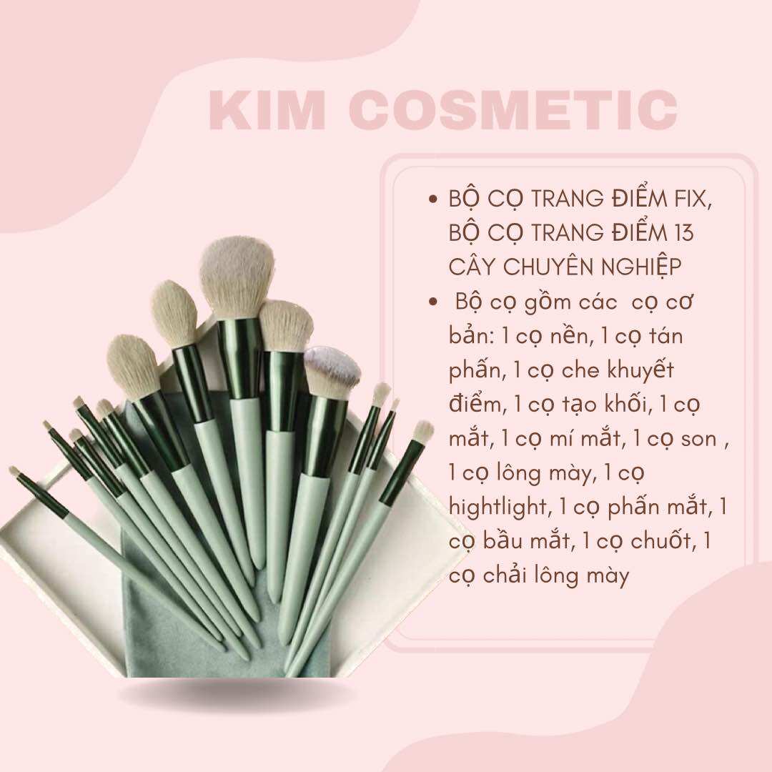 [HCM]BỘ CỌ TRANG ĐIỂM FIX  VỠ HỘP- BỘ CỌ TRANG ĐIỂM CHUYÊN NGHIỆP BEETECH 13 CÂY SIÊU HÓT