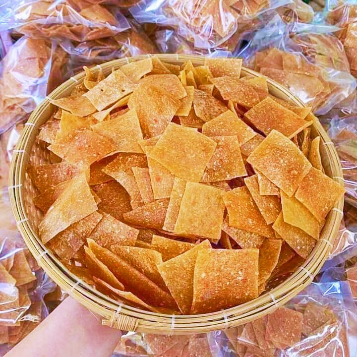Bánh phồng tôm cà mau đặc biệt 40℅ tôm - không bột ngọt