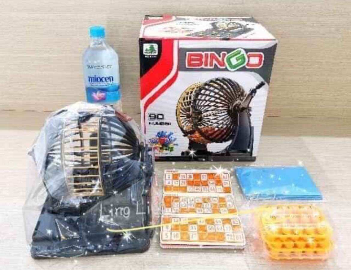 Lô tô quay - bingo 90 số -24 lá