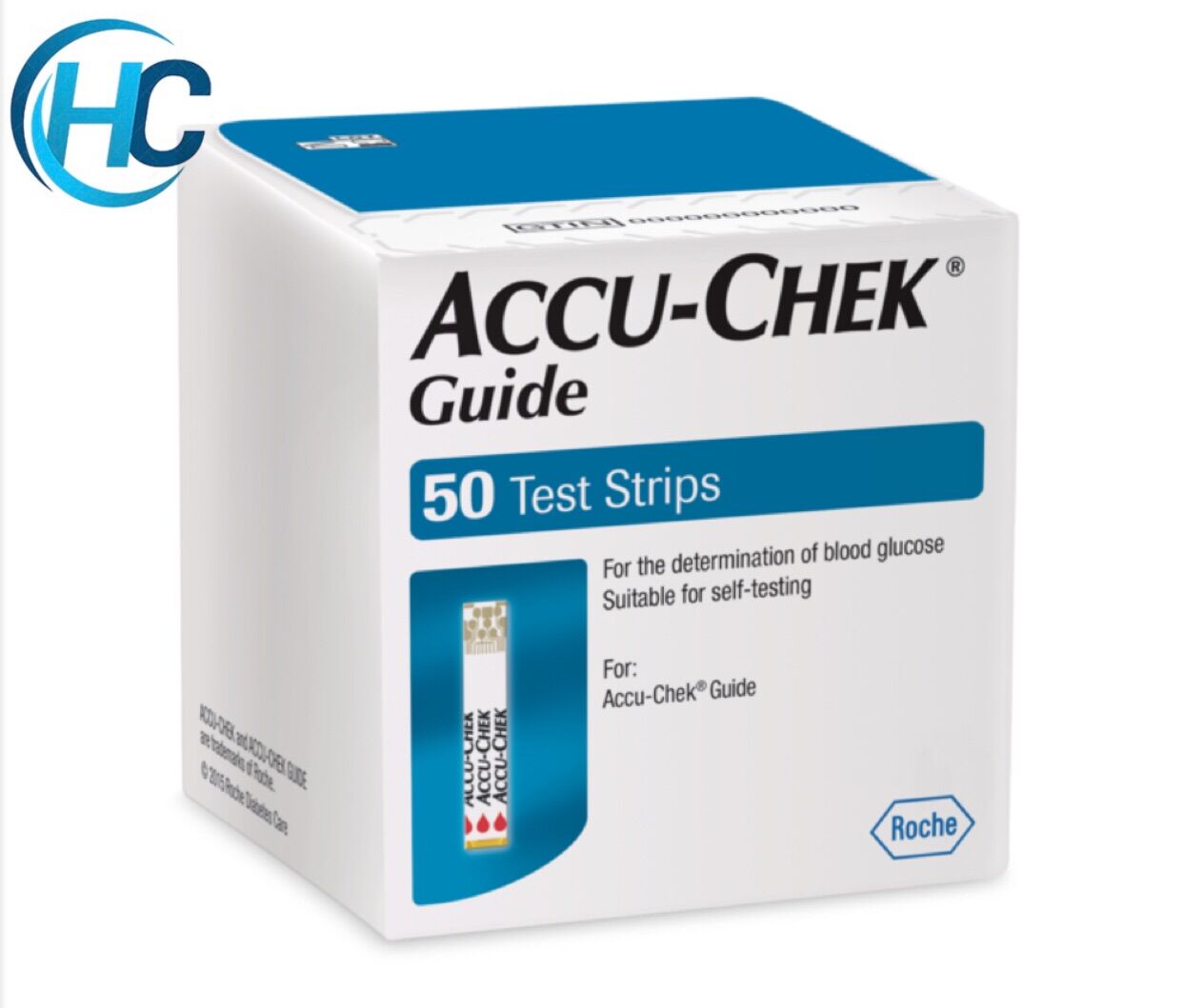 [CHÍNH HÃNG] Que thử đường huyết Accu-Chek Guide (Hộp 25-50 que)