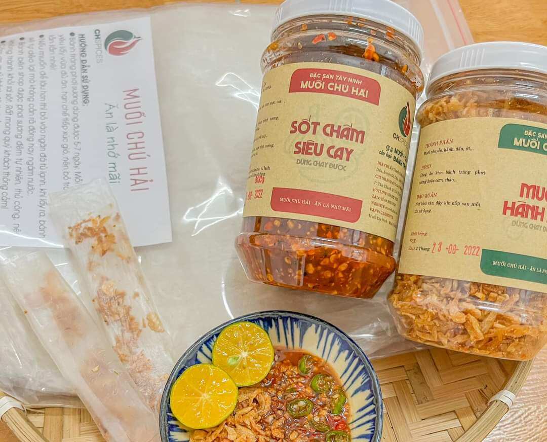 Combo ăn vặt 3 món muối chú hải