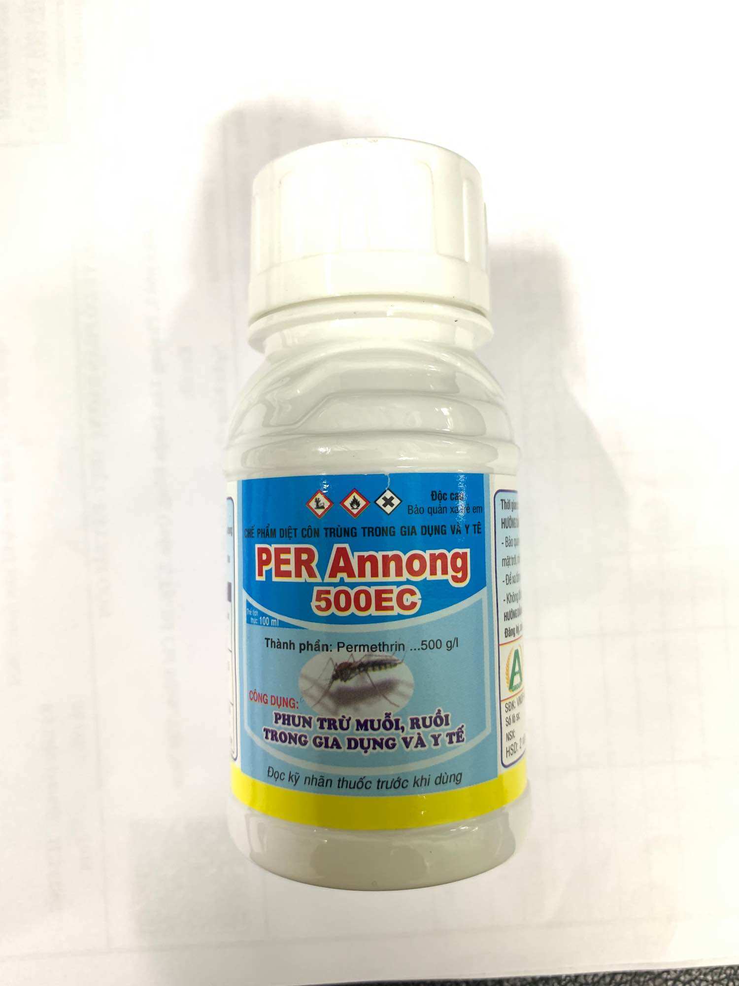 Thuốc trừ muỗi ruồi per annong 500ec 100ml