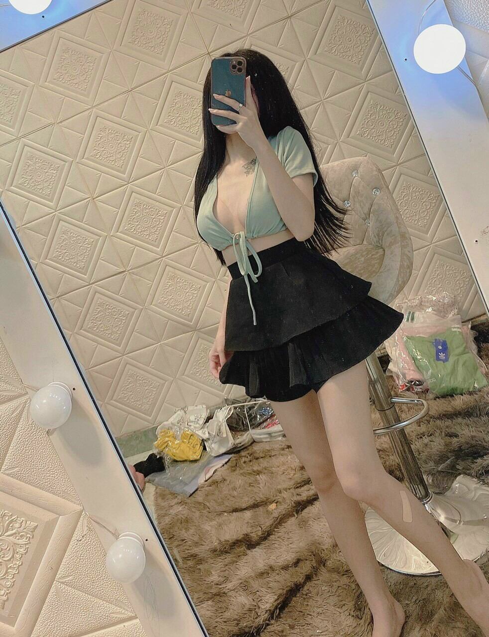 ÁO THUN CROPTOP CỘT DÂY EO HỞ NGỰC FORM 45KG(V1)