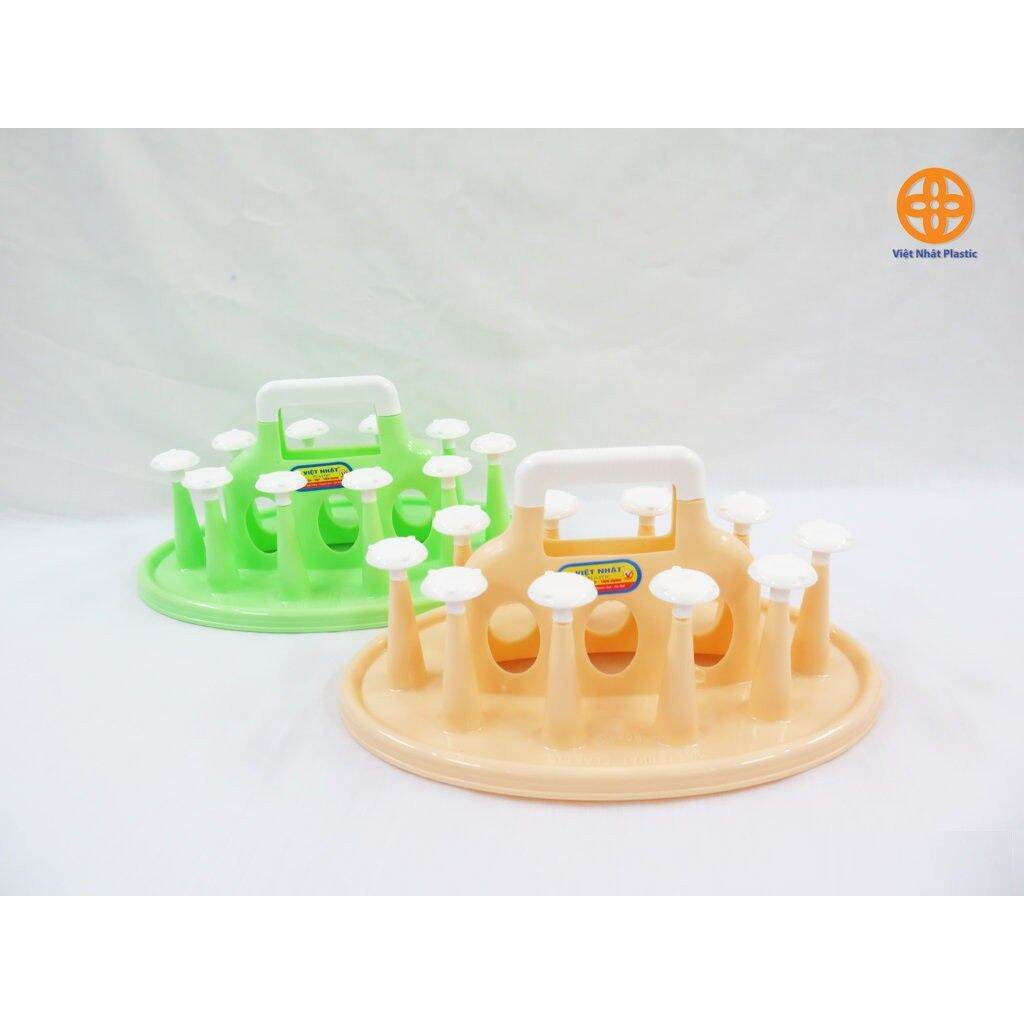 Khay úp cốc 10 chân nhựa Việt Nhật