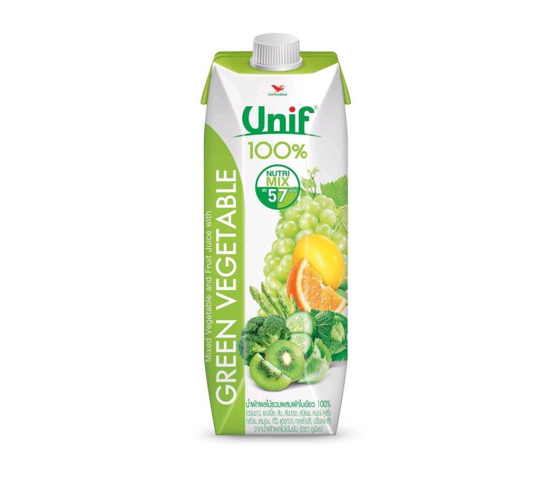 Nước ép rau củ quả Green Vegetable Unif 1L