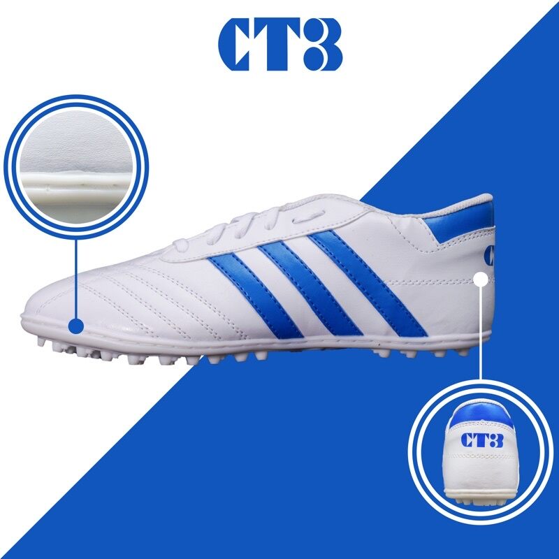 Giầy nam - giầy đá bóng CT3 khâu kín đế 100%