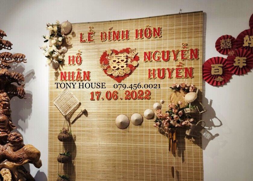 [HCM]CƯỚI - CHỮ XỐP ĐÁM CƯỚI - CHỮ XỐP GHÉP TÊN CÔ DÂU CHÚ RỂ NGÀY CƯỚI HỎI - MẪU TRUYỀN THỐNG