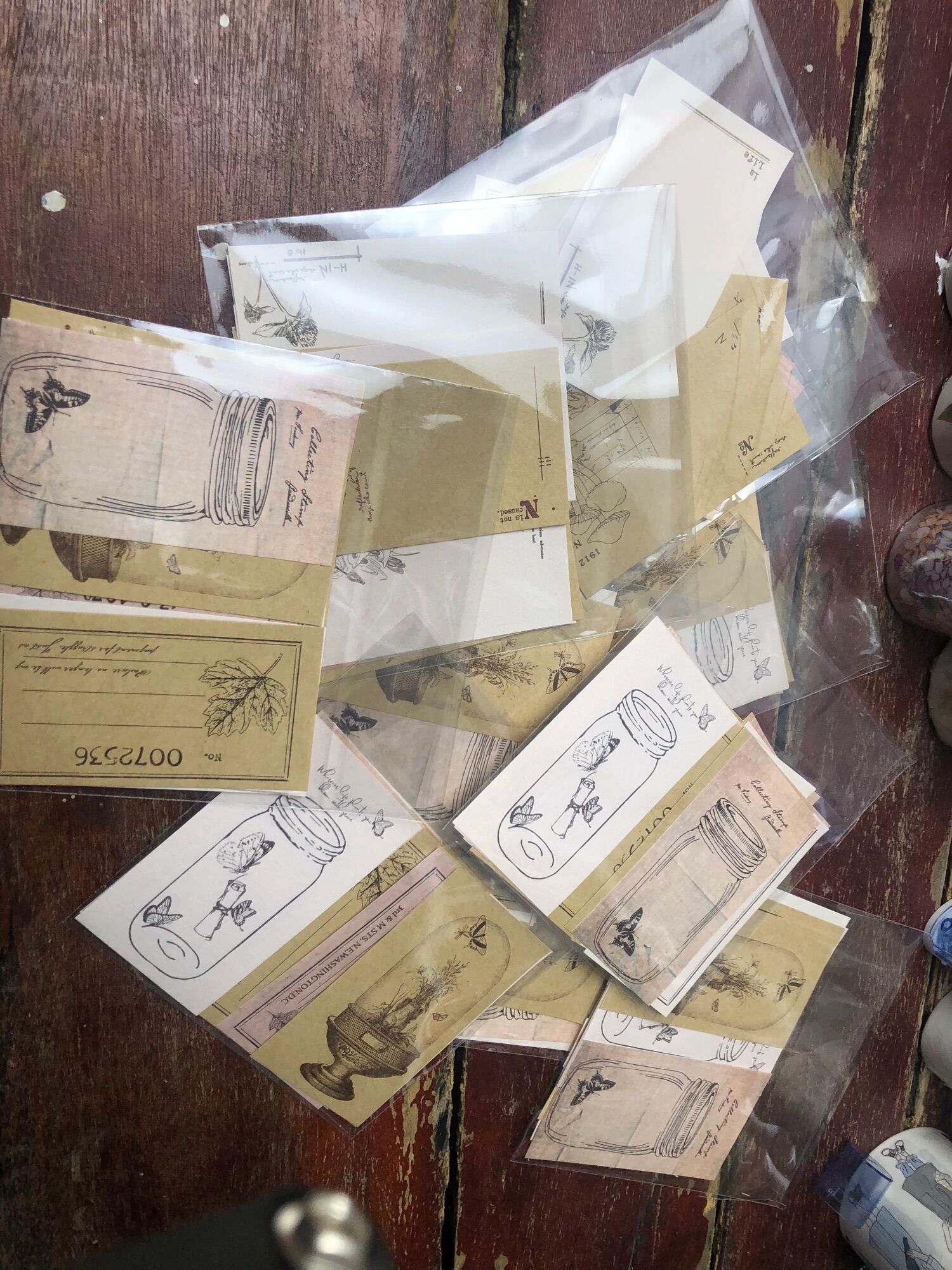 Giấy nền vintage_Set 18 tờ không lặp