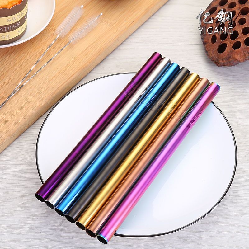 Ống hút inox trân châu