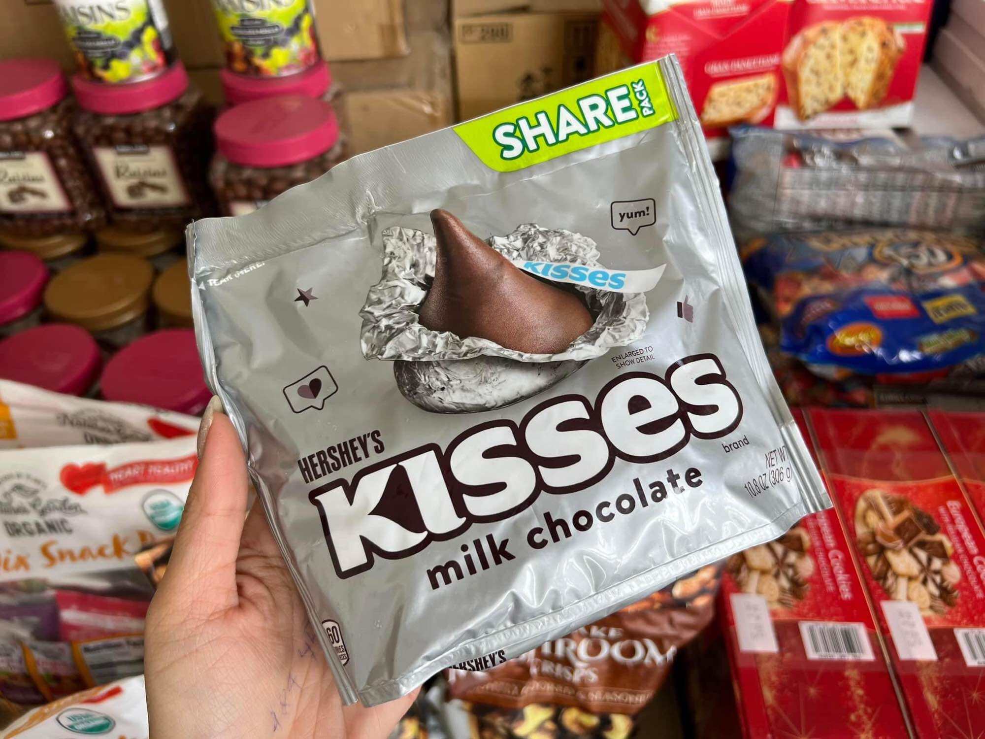Kisses Milk Chocolate 306g
