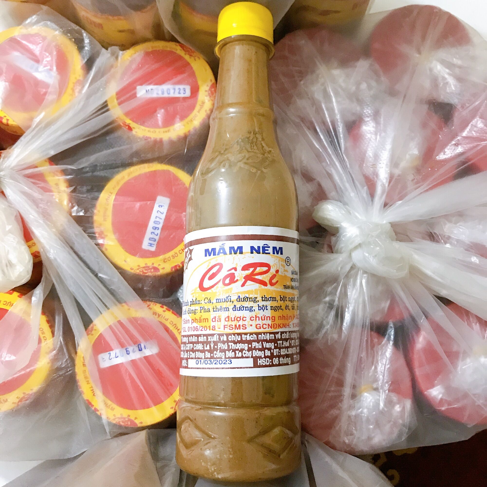 MẮM NÊM CÔ RI CHAI 500G - ĐẶC SẢN HUẾ