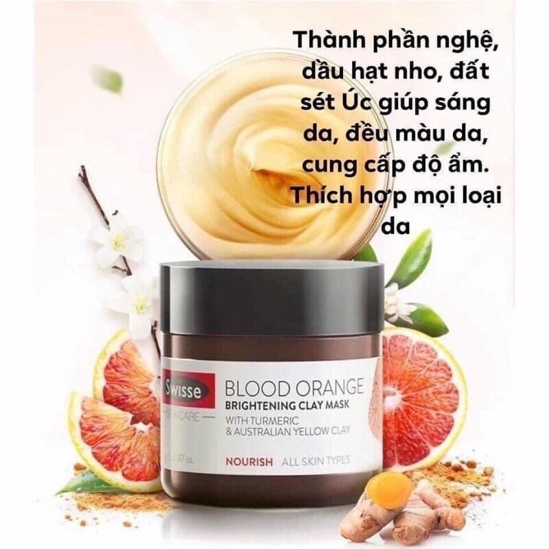 Mặt Nạ Đất Sét 70g Swisse Clay Mask