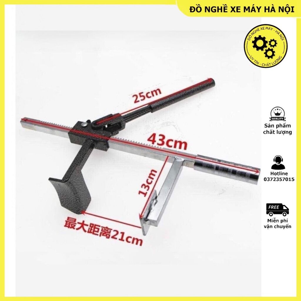 Vam ép lốp xe ga xe điện xe con xe tải nhỏ bằng tay - hàng chuẩn