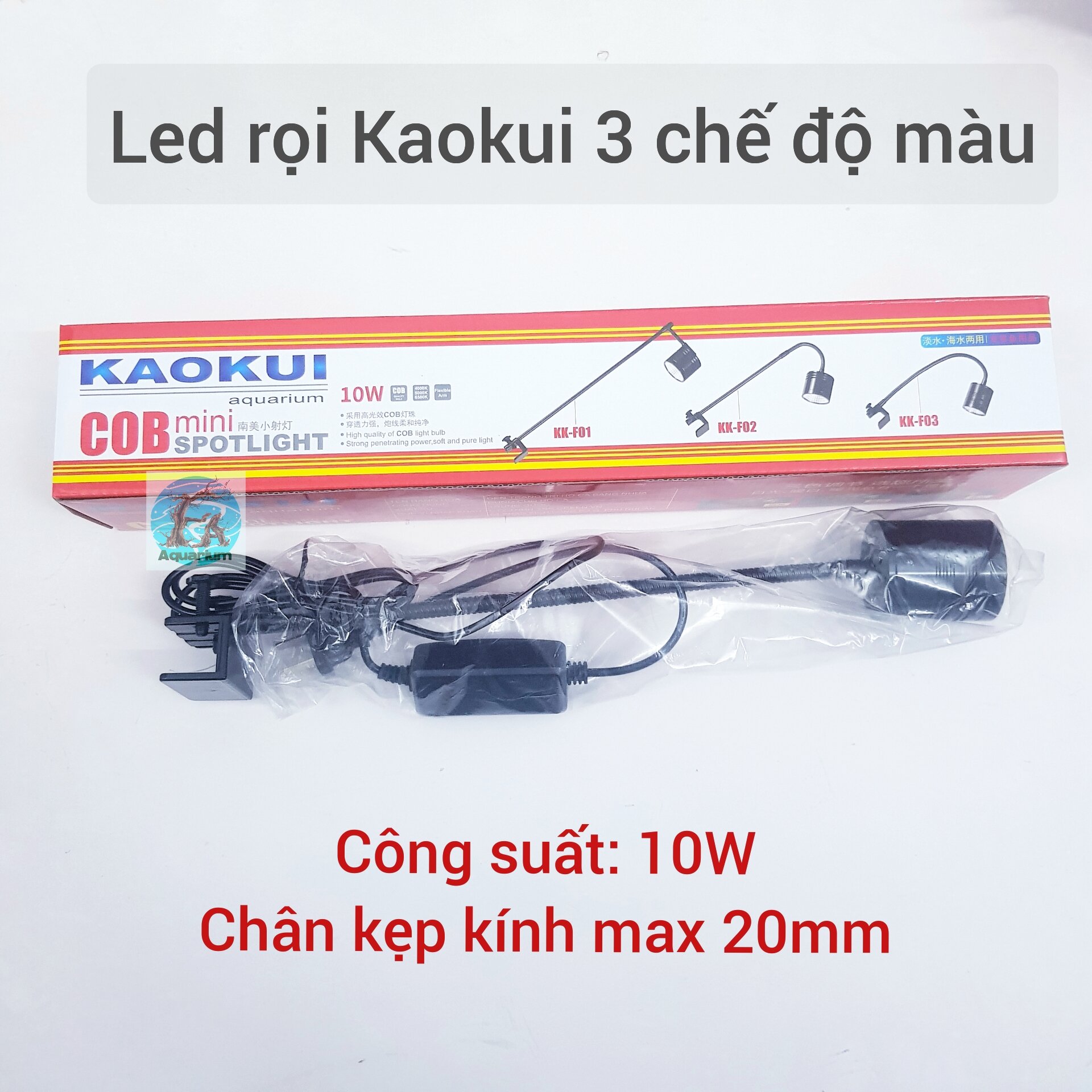 Led rọi 3 chế độ màu 3W, 5W, 7W, 10W