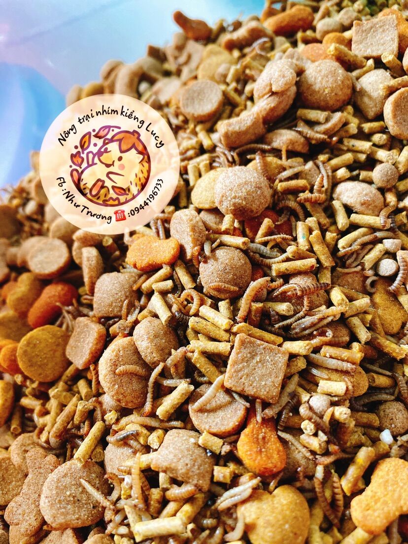 Thức ăn trộn 135g chuyên dụng cho nhím kiểng