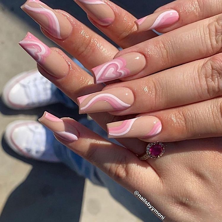 Nail box vẽ thiết kế mới theo size tay