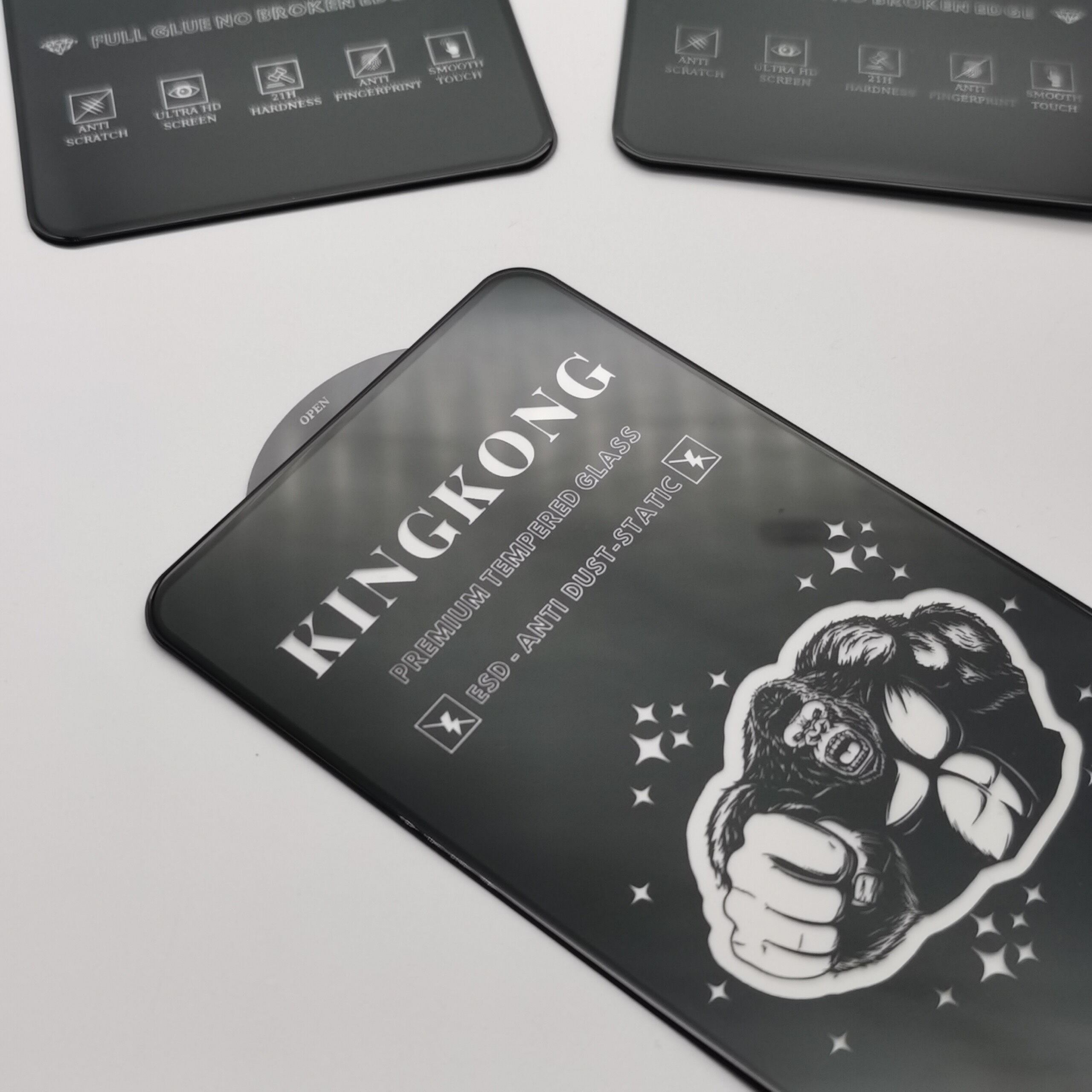 Cường Lực KINGKONG Xiaomi Redmi K20 Pro/K30/K30s/K30 Pro/K40/K40s 5G/K40 Pro/Proplus/K40 Game//K50/K50 Pro 4G 5G/K60 Game Pro Extreme cao cấp full màn hình hạn chế bám mồ hôi vân tay công nghệ ESD chống bụi tặng kèm bộ dán