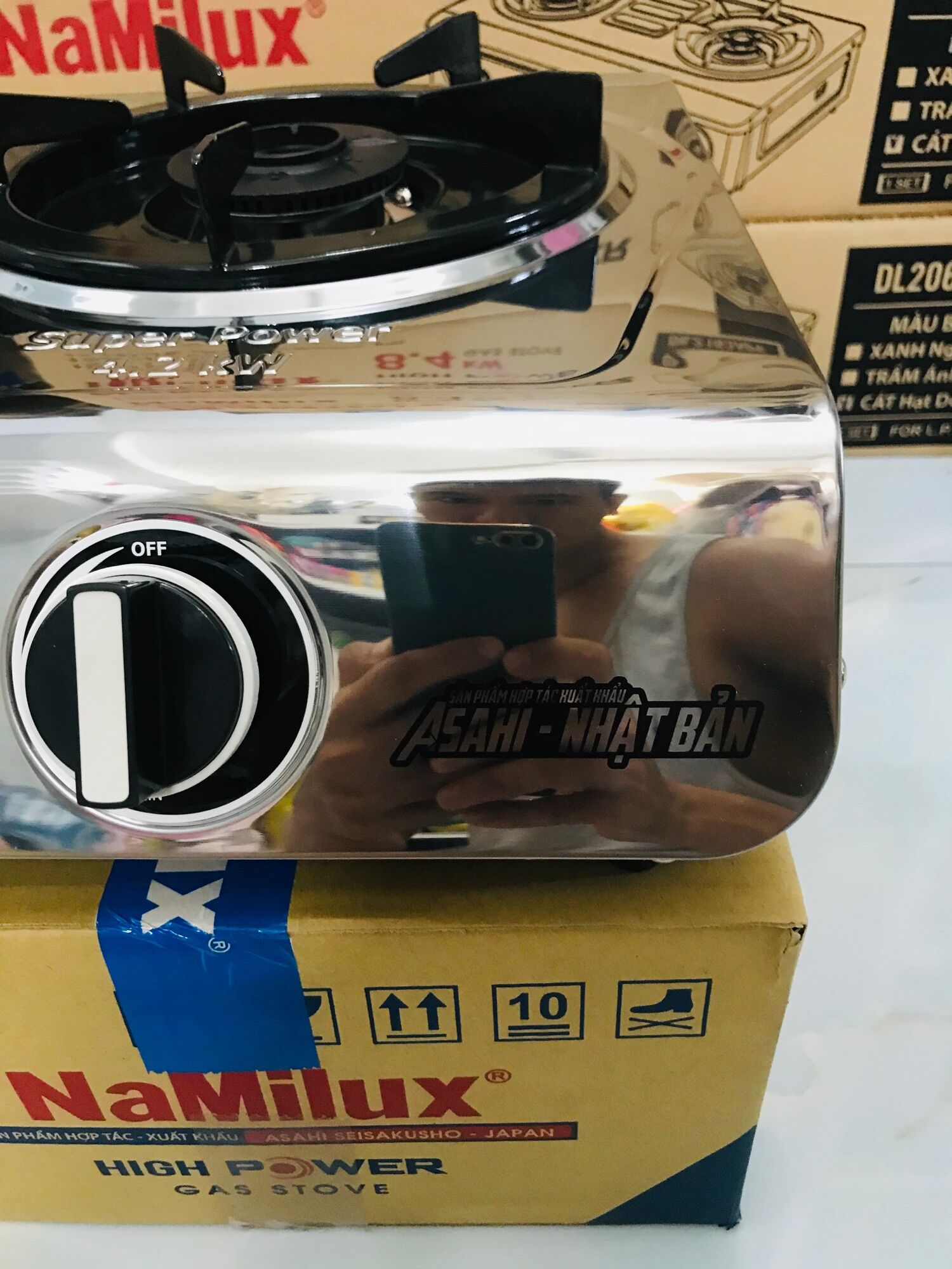 BẾP GAS ĐƠN  CAO CẤP NAMILUX 3163 APS