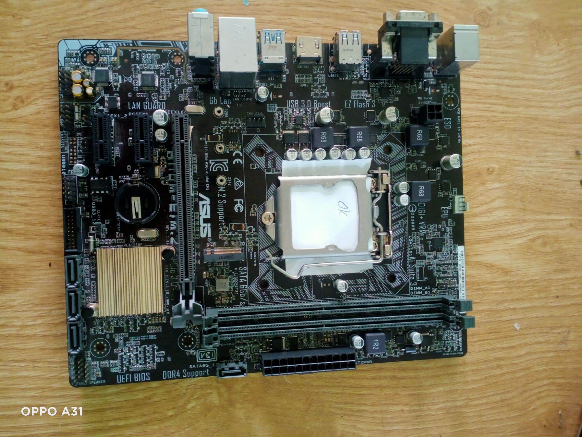 Mainboard asus h110 socket 1151