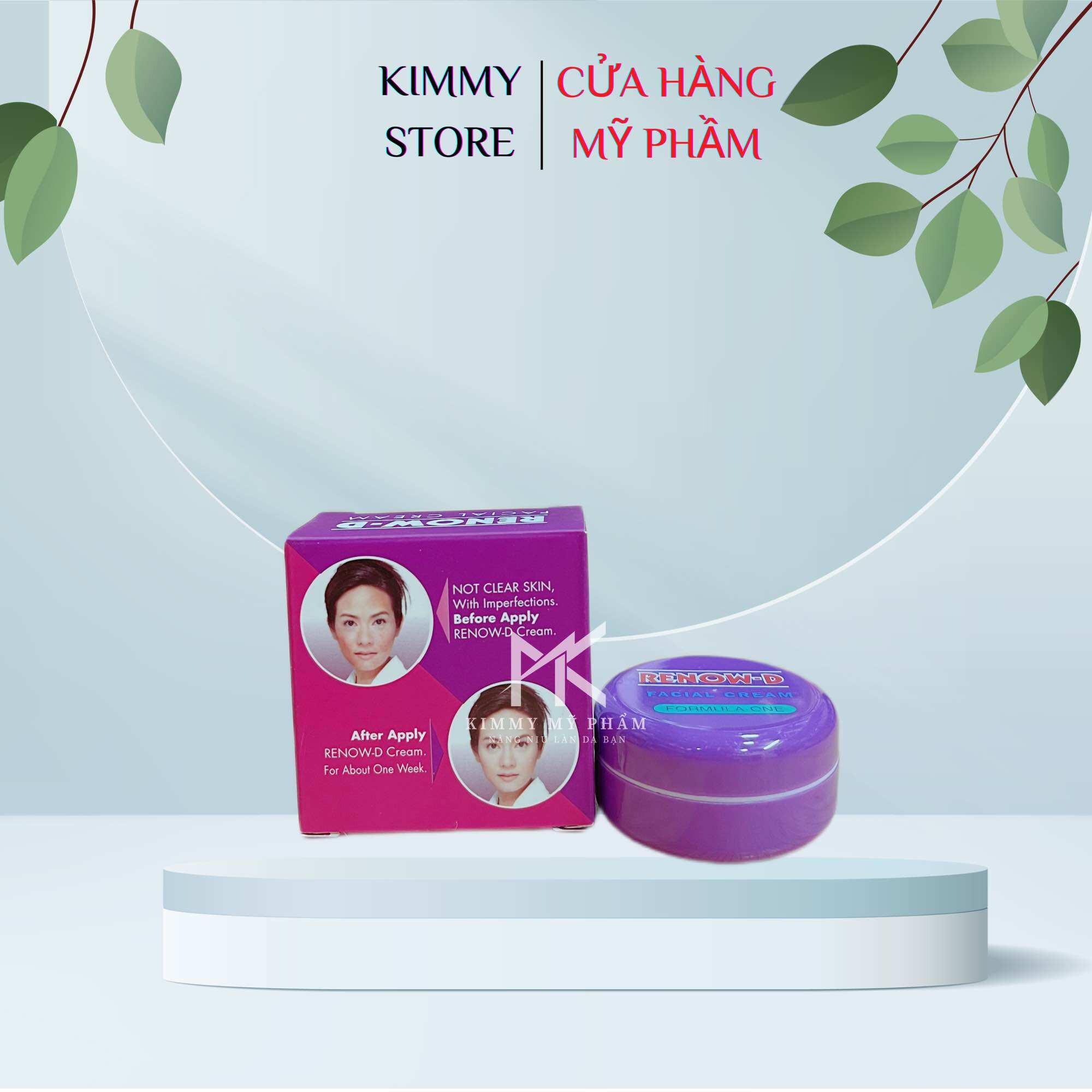 kem dưỡng trắng da Renow D 7g Thái Lan