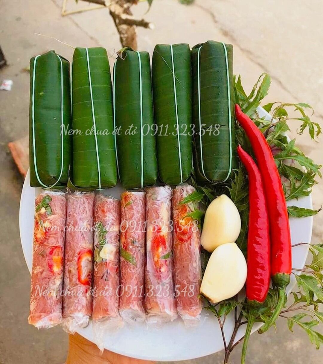 20 chiếc Nem Chua Thanh Hóa Chuẩn vị