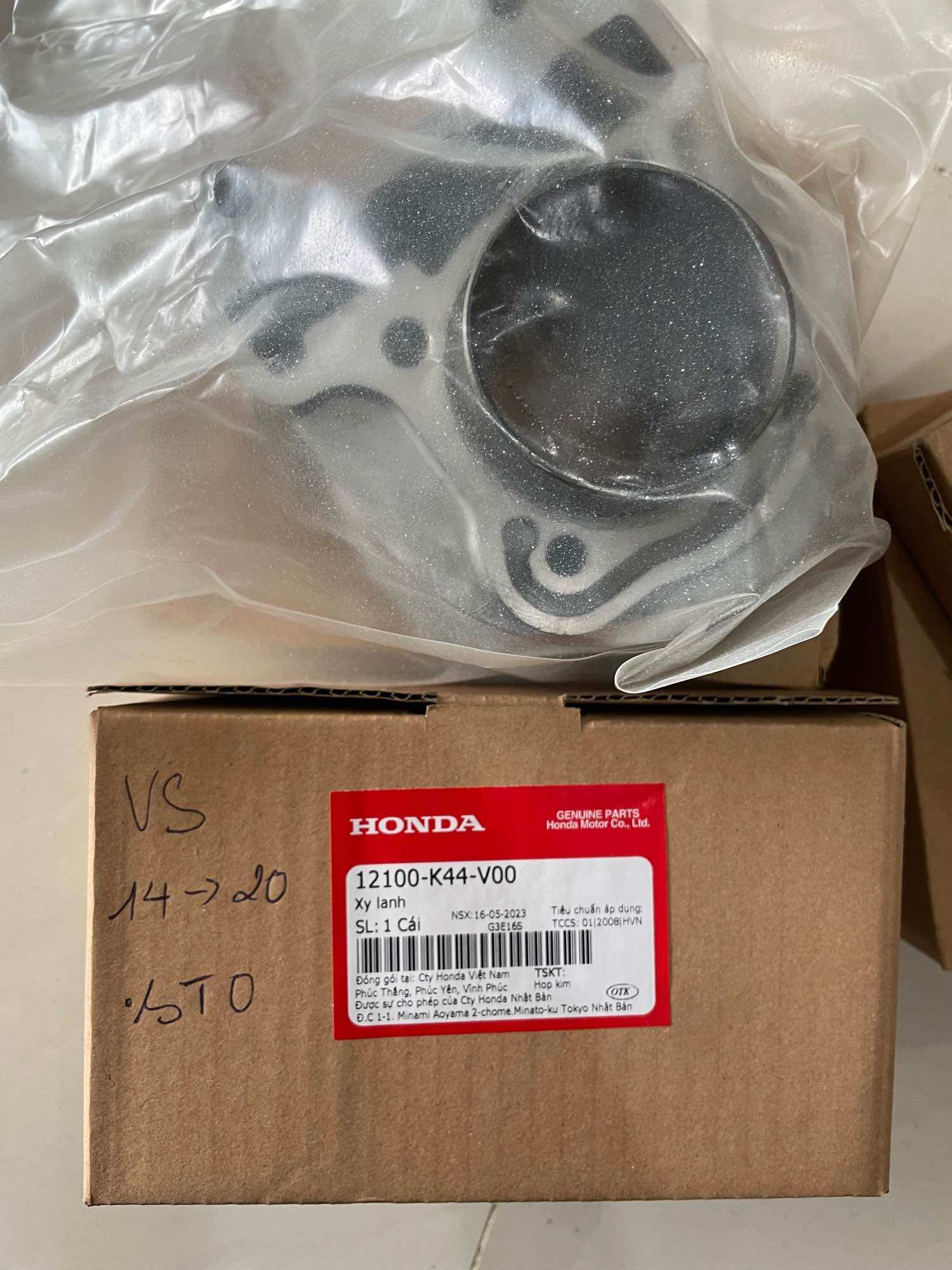 Xy lanh Vision 2014-2020 zin Honda
