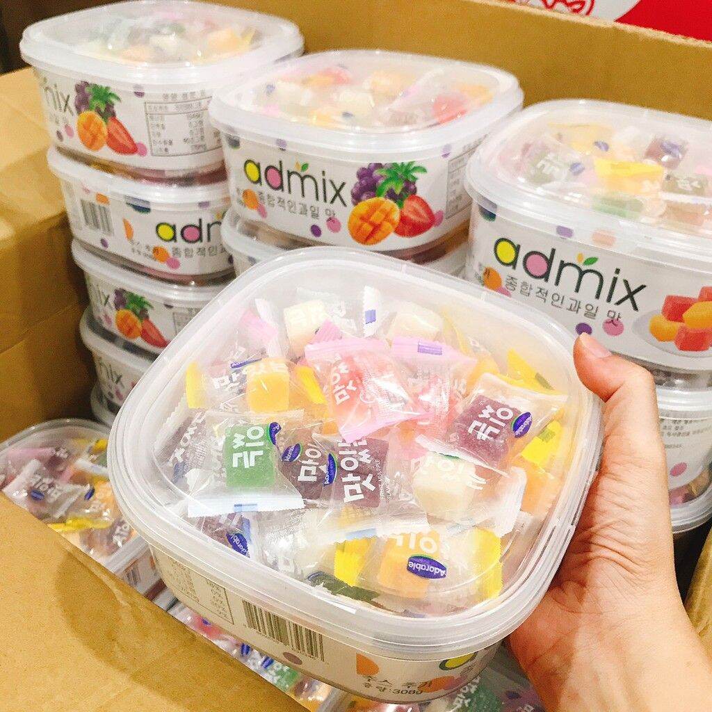 🍇Kẹo dẻo trái cây ADMIX thơm, dẻo, ngon ngọt