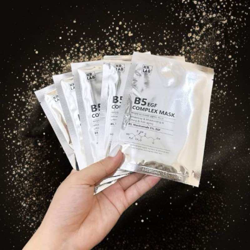 [Hàng Cty]Mặt Nạ Kr Lab B5 EGF Complex Mask Cấp Ẩm Phục Hồi Da Làm Dịu Da