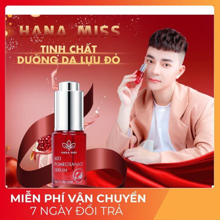 [Hcm]Hana Miss - Serum Lựu Đỏ Tinh Chất Dưỡng Da Hana Miss