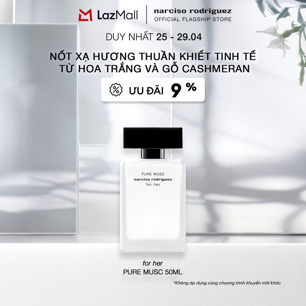 Nước Hoa nữ Narciso Rodriguez Pure Musc For Her Eau De Parfum 50ml