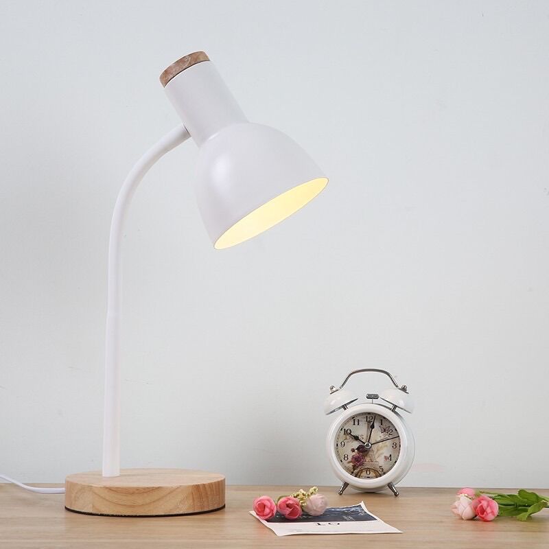 Đèn học đế gỗ để bàn bảo vệ mắt -may.decor-