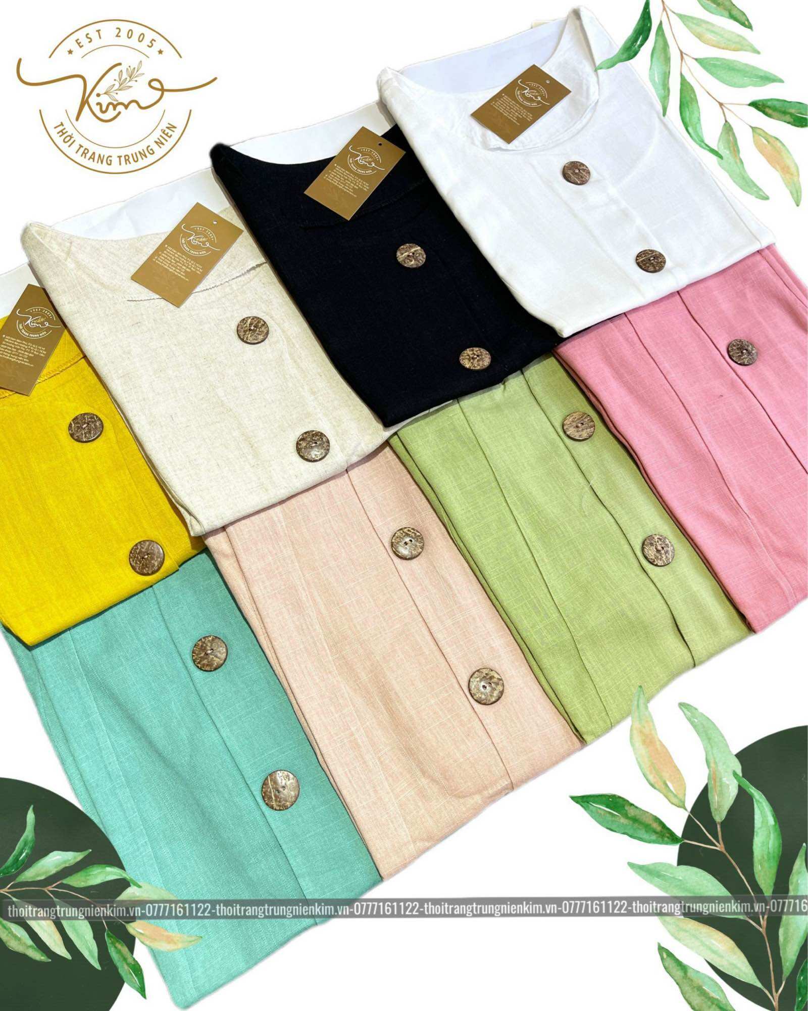 Sét linen xinh