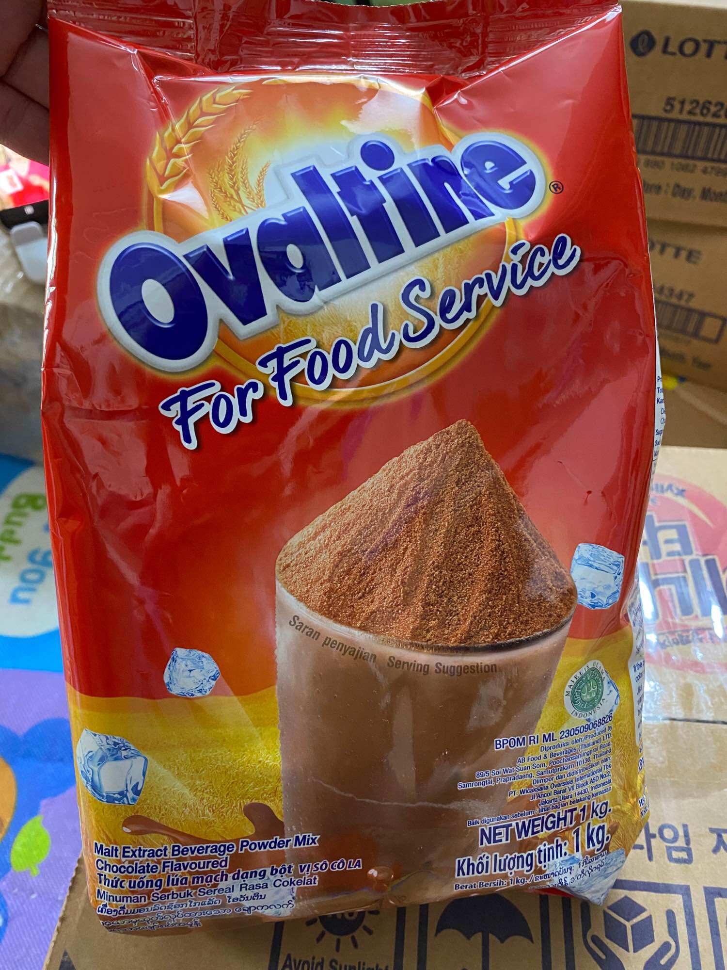 Bột Cacao Lúa Mạch Ovaltine gói 1kg