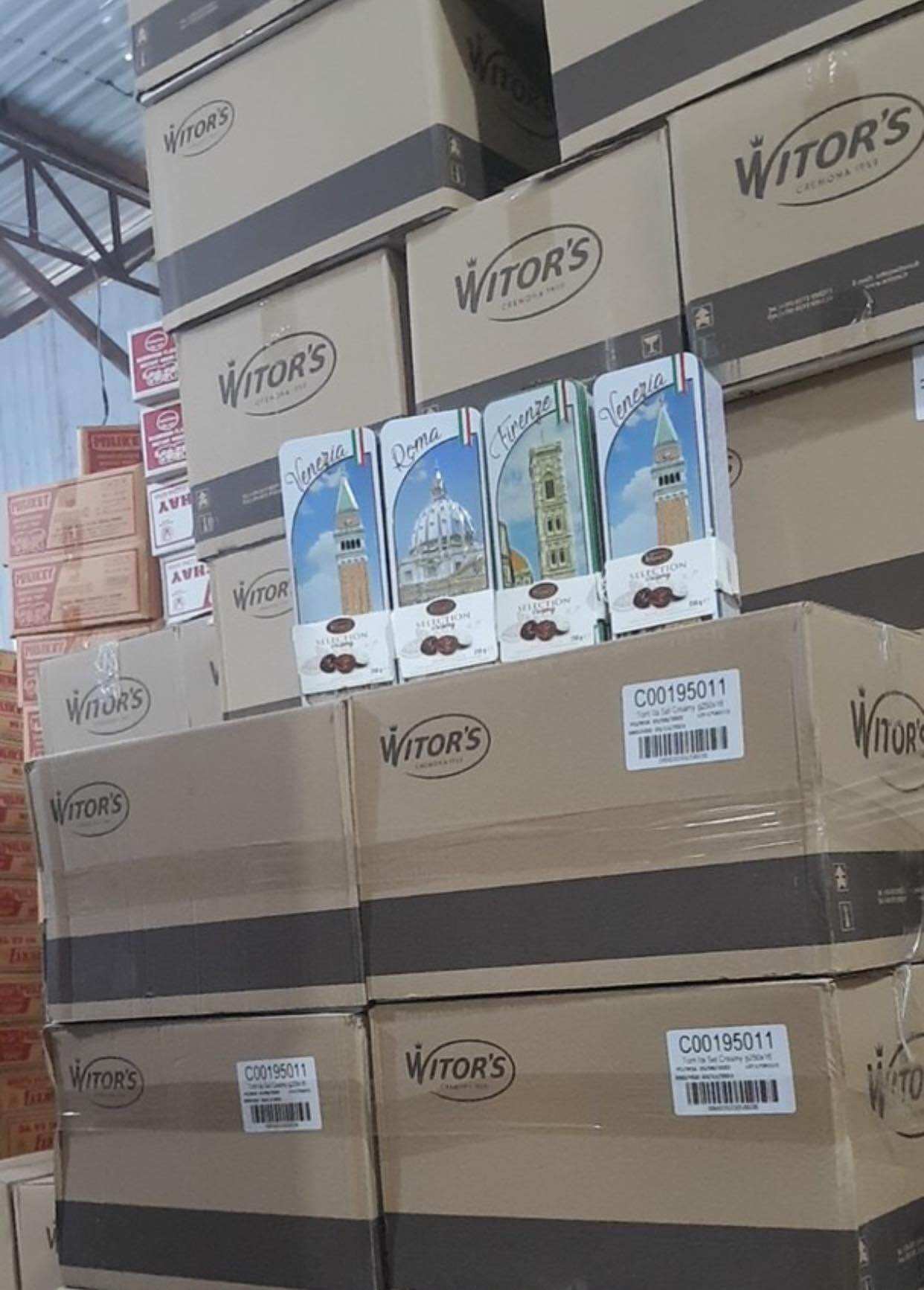 [HÀNG XỊN DATE 10/2025]Socola Ý Witor’s hộp thiếc 250 gram