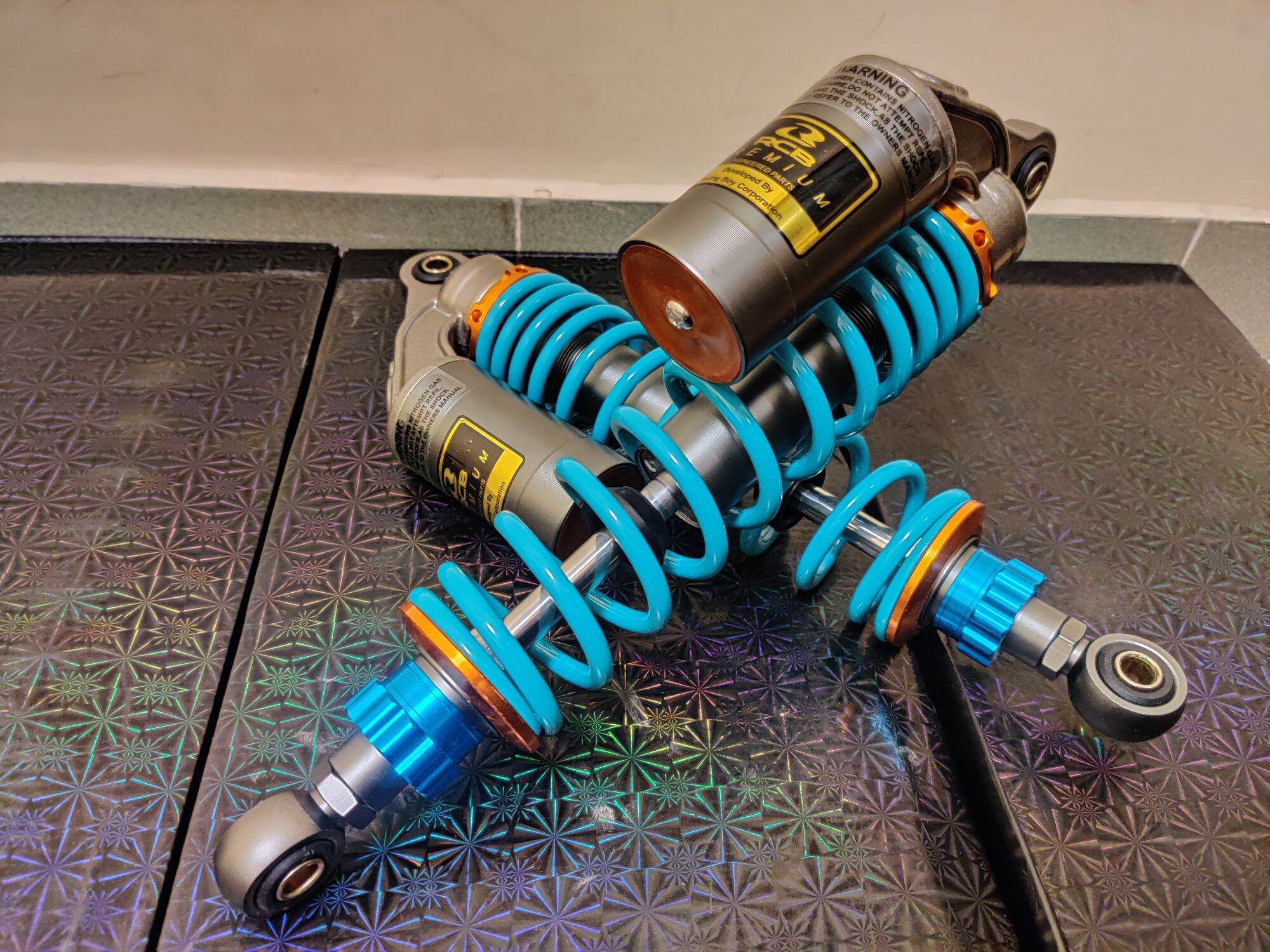 [HCM]Phuộc sau RCB OHLINS bình dầu lắp Dr Wave CUP AXELO ELEGANT BLADE FUTURE CHARLY