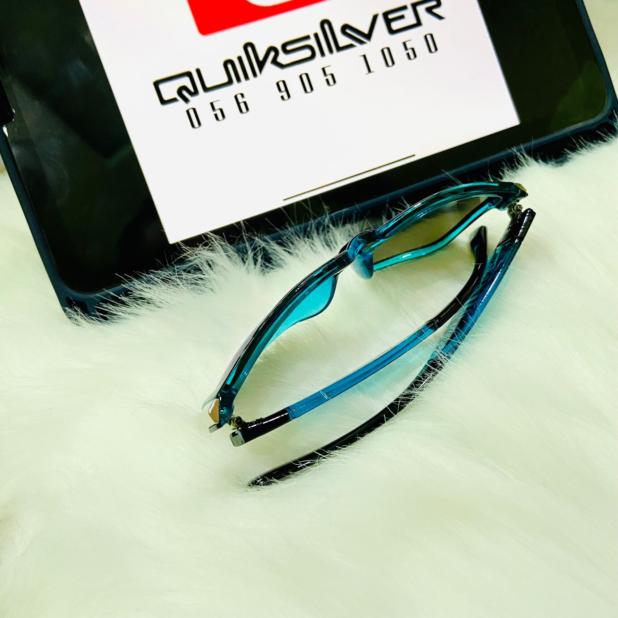 Kính Mát Thời Trang Unisex Blue Black Blue - Q06