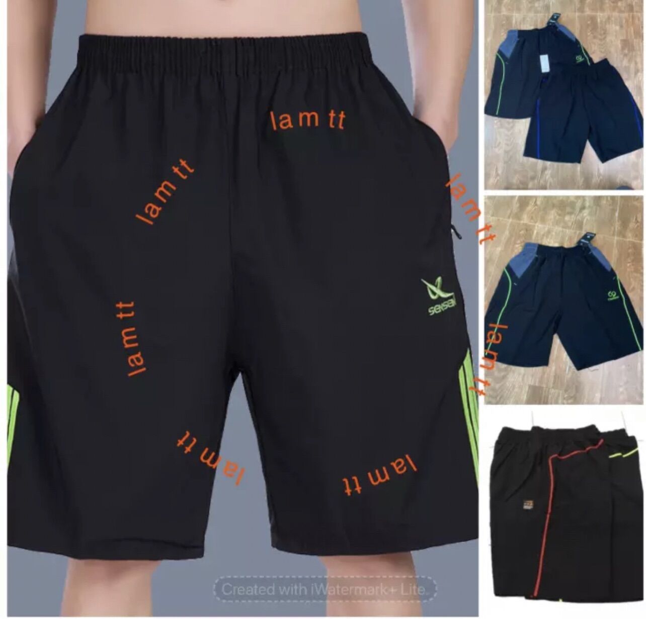 Combo 2 quần đùi gió hàng đẹp có size to nhiều mẫu
