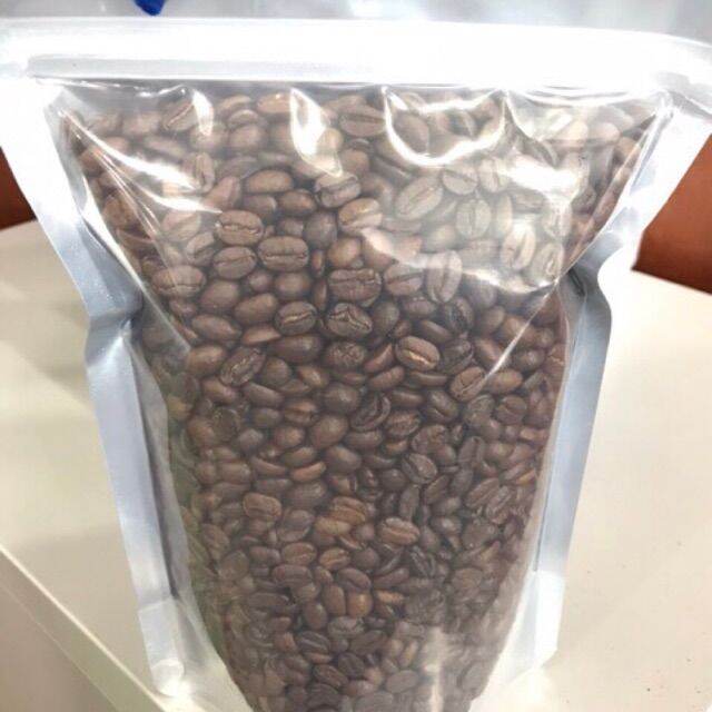 500g Cà Phê Hạt Robusta honey Nguyên Chất Rang Mộc 100%