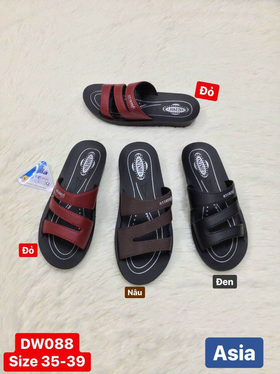 Dép asia nữ quai ngang