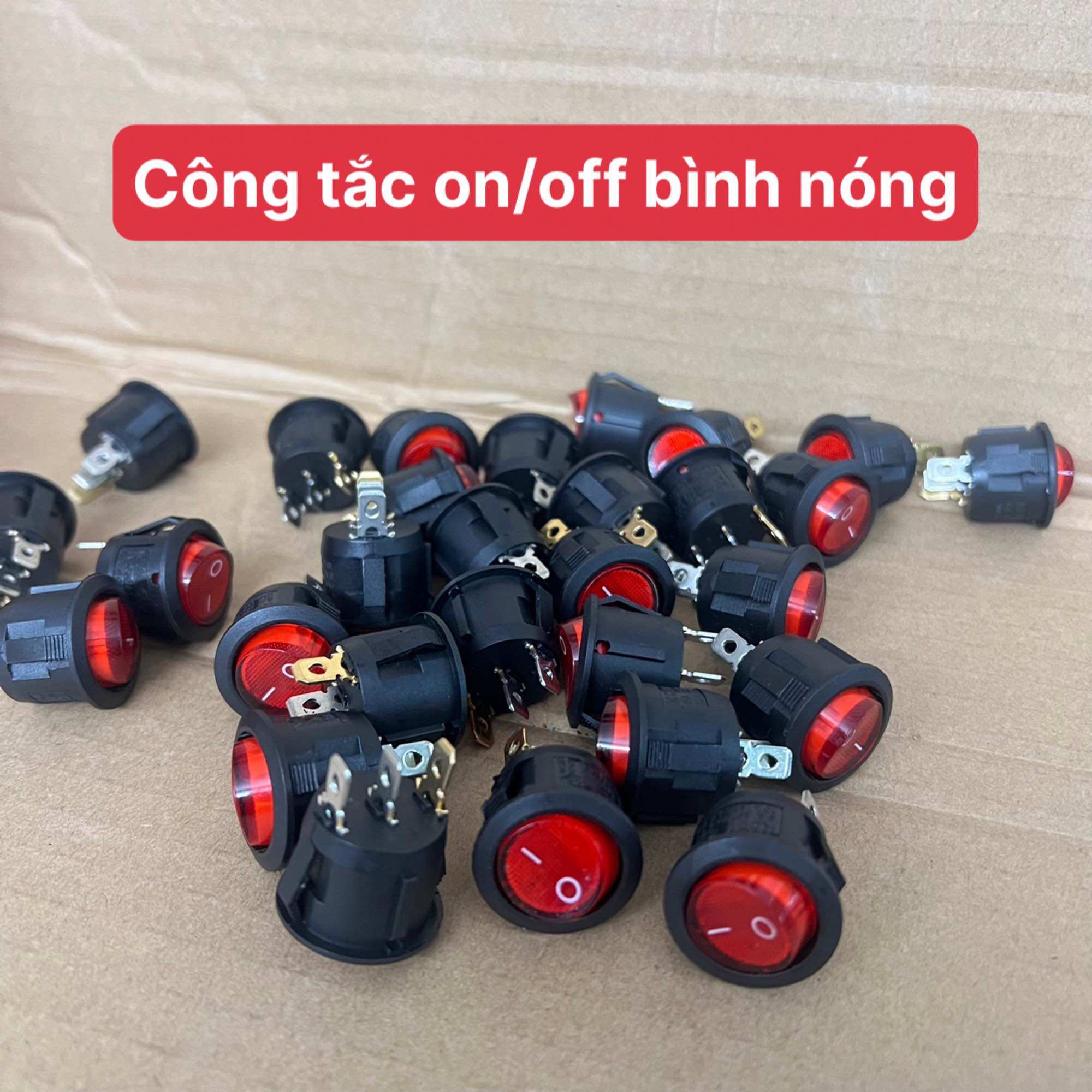 Công tắc bình nóng lạnh Ferroli loại tốt