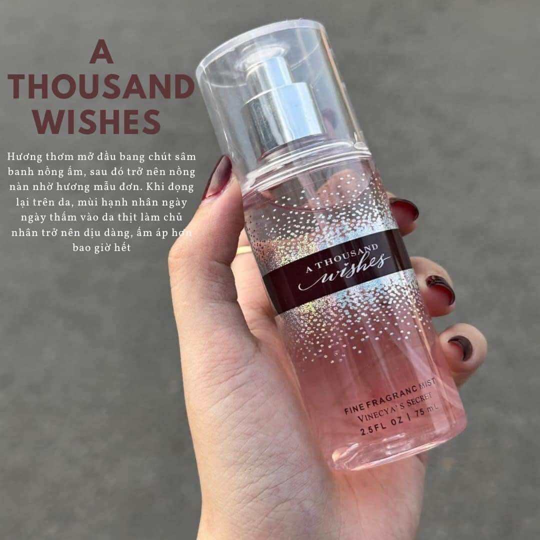 XỊT THƠM BODY VICTORIA'S SECRET INTO THE NIGHT - GINGHAM - YOU'RE THE ONE 75ML - Body mist 75ml