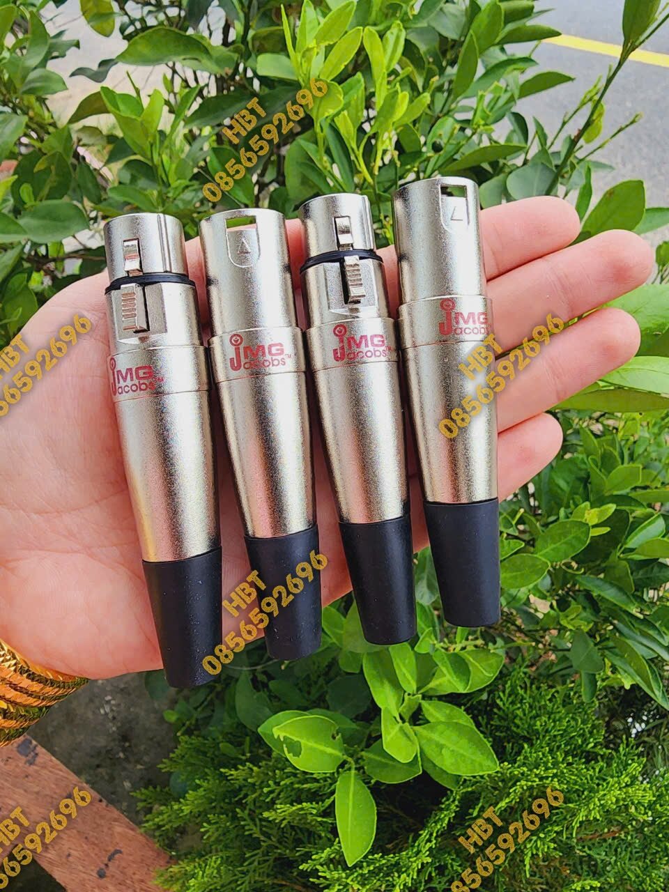 jack cắm canon đực cái, bộ 5 đực 5 cái
