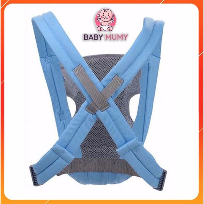 Địu Em Bé 4 tư thế Royal Hoa Văn