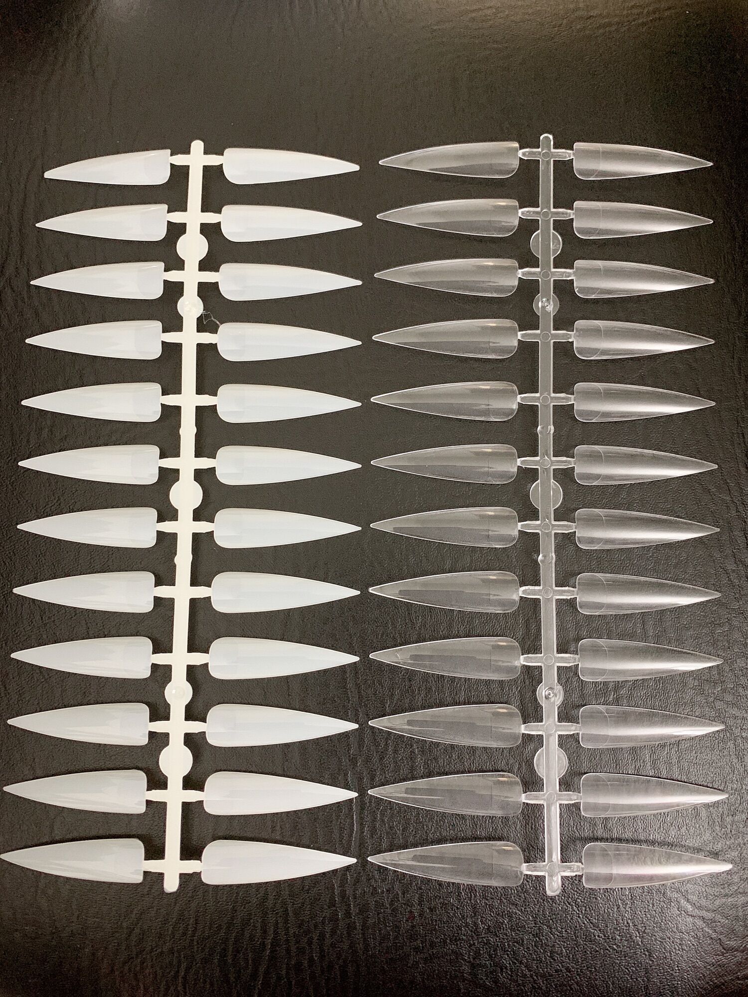 Móng vỉ form nhọn móng xương cá nhọn (set 10 vỉ)