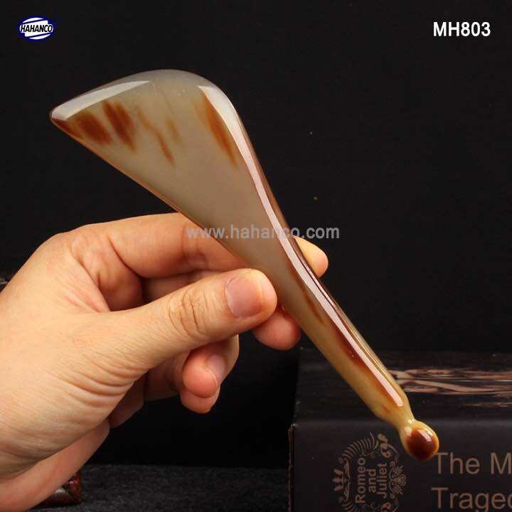 Cạo gió sừng , massage mặt đánh bay mọi nếp nhăn trên da mặt HAHANCO - MH803 mát xa sừng